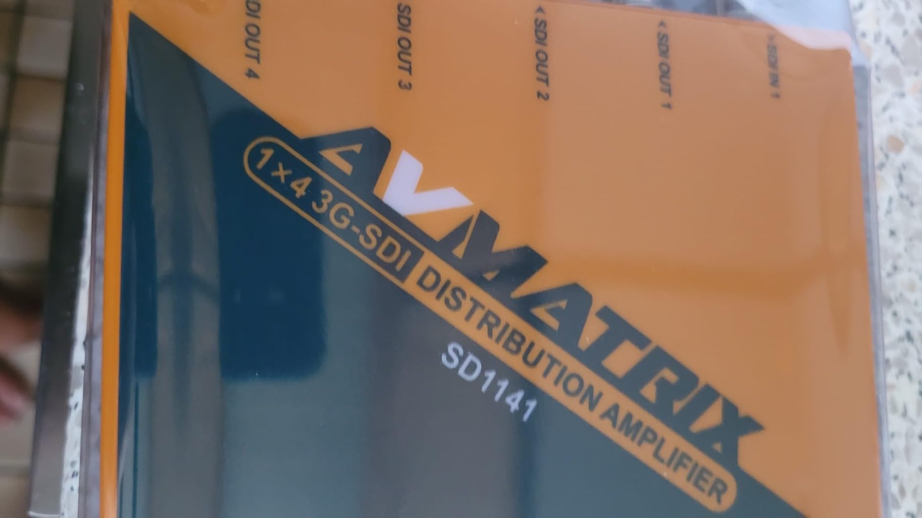 AvMatrix SD1141 Répartiteur SDI 1x4 1080p reclocking