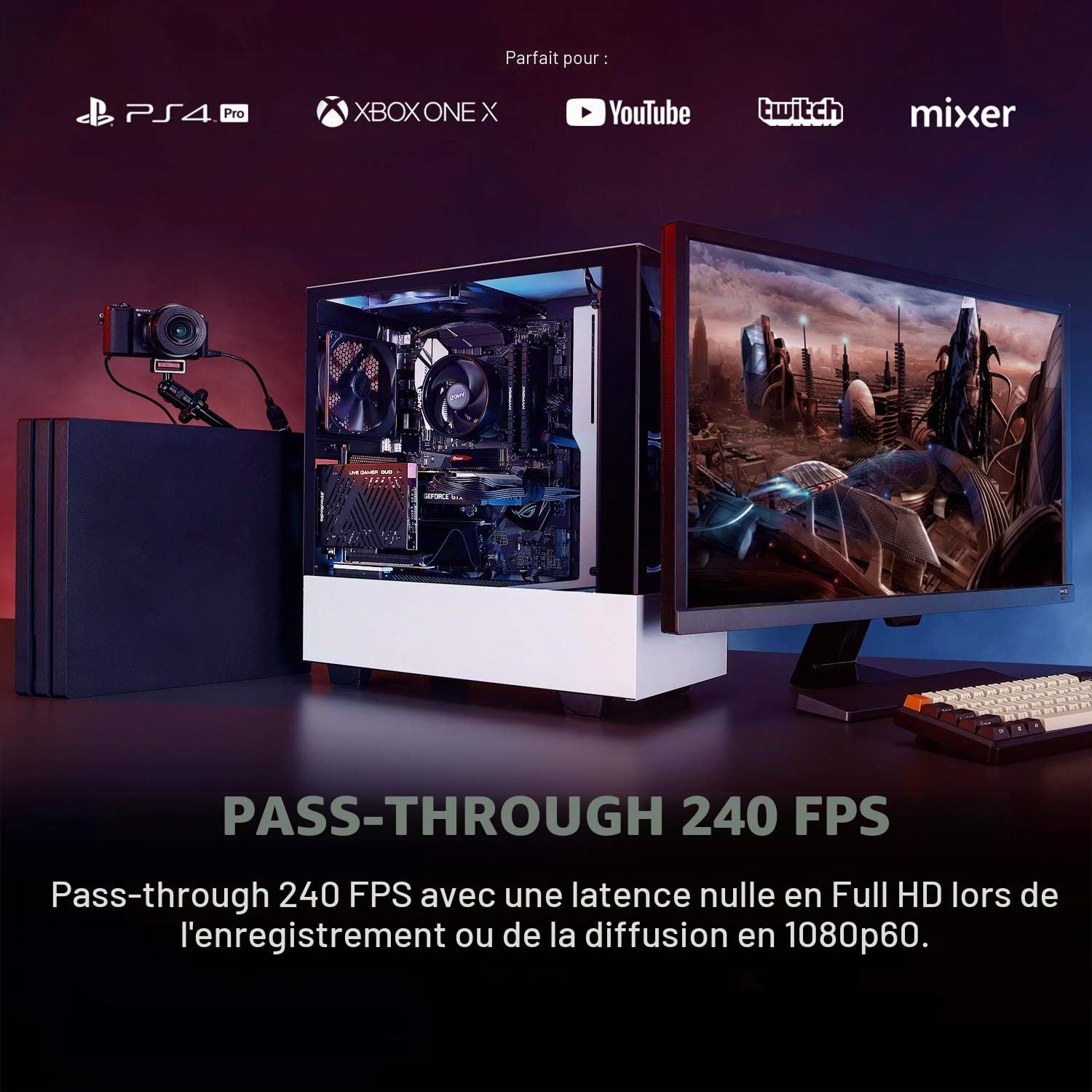 AVerMedia Live Gamer Duo GC570D carte capture double HDMI 1080p60