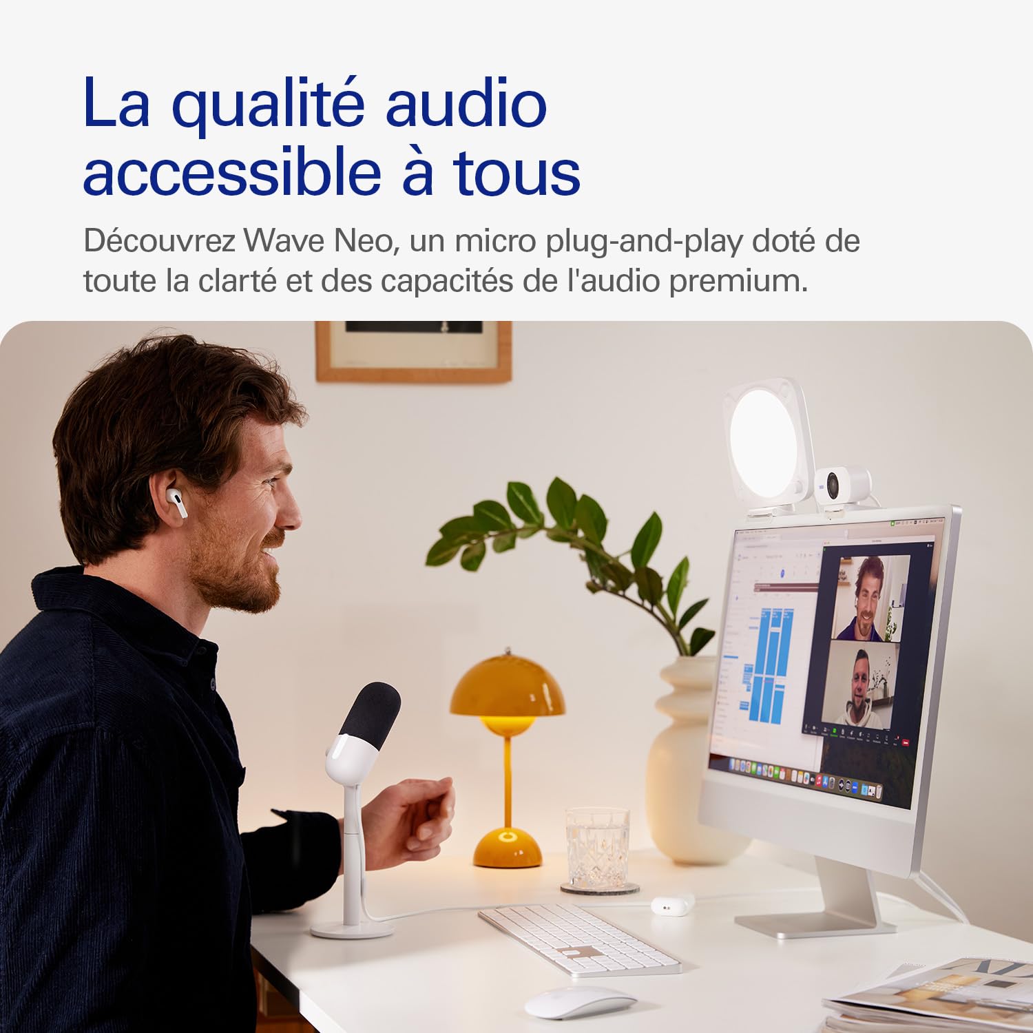 Elgato Wave Neo micro USB à condensateur streaming