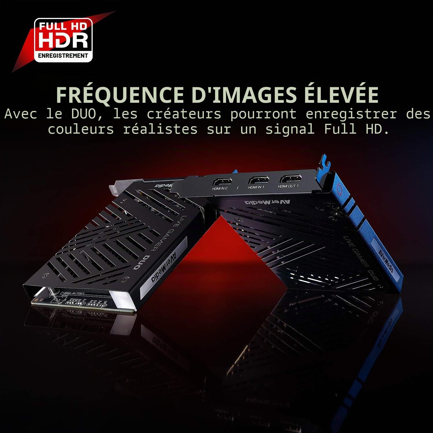 AVerMedia Live Gamer Duo GC570D carte capture double HDMI 1080p60