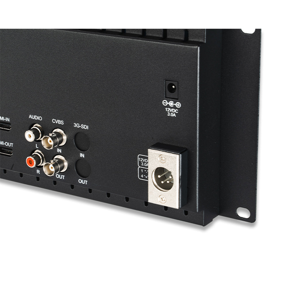 FeelWorld D71 PLUS-H moniteur rack 3RU double 7" HDMI