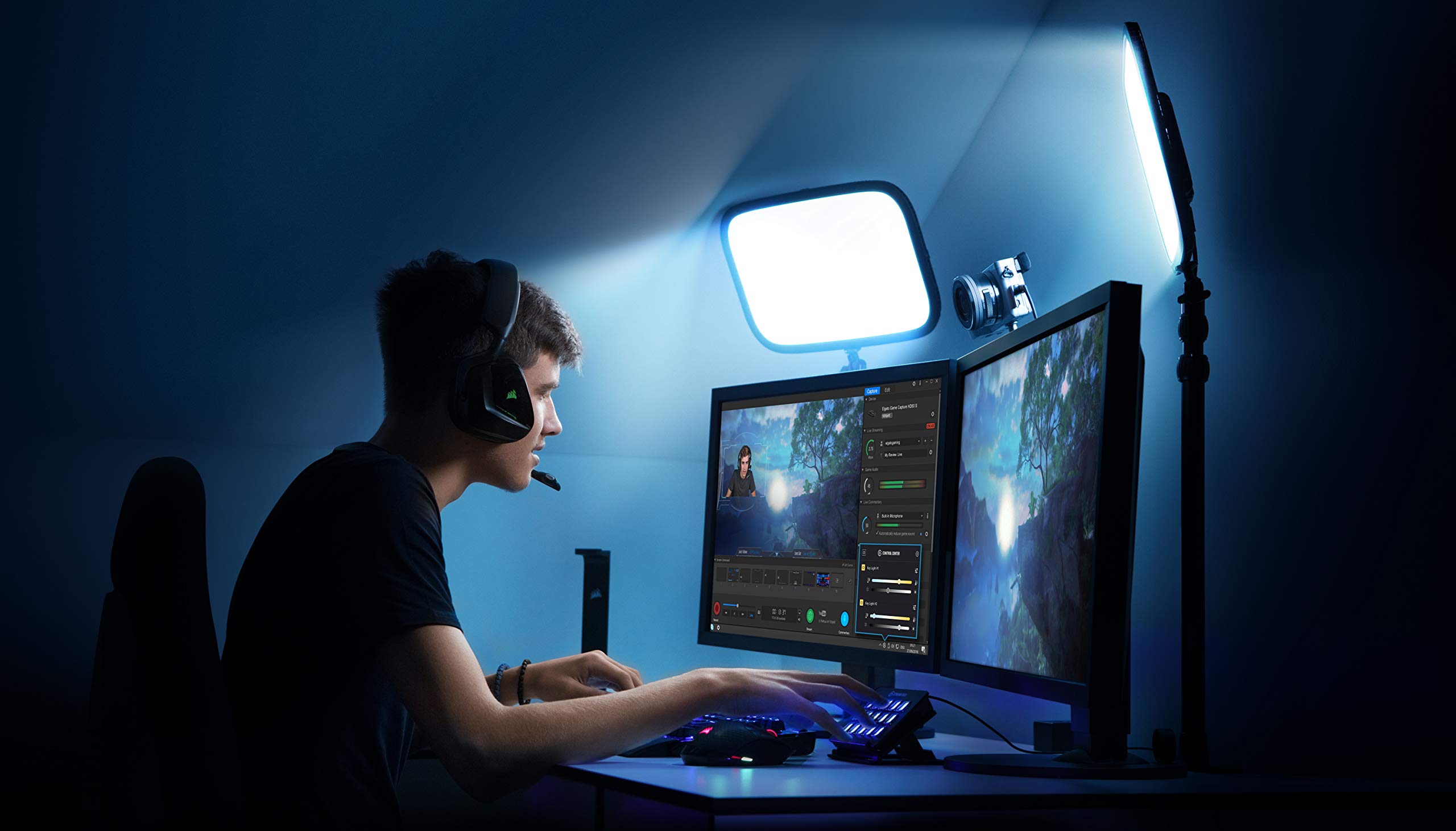 Elgato Key Light panneau LED studio 2800 lumens WiFi