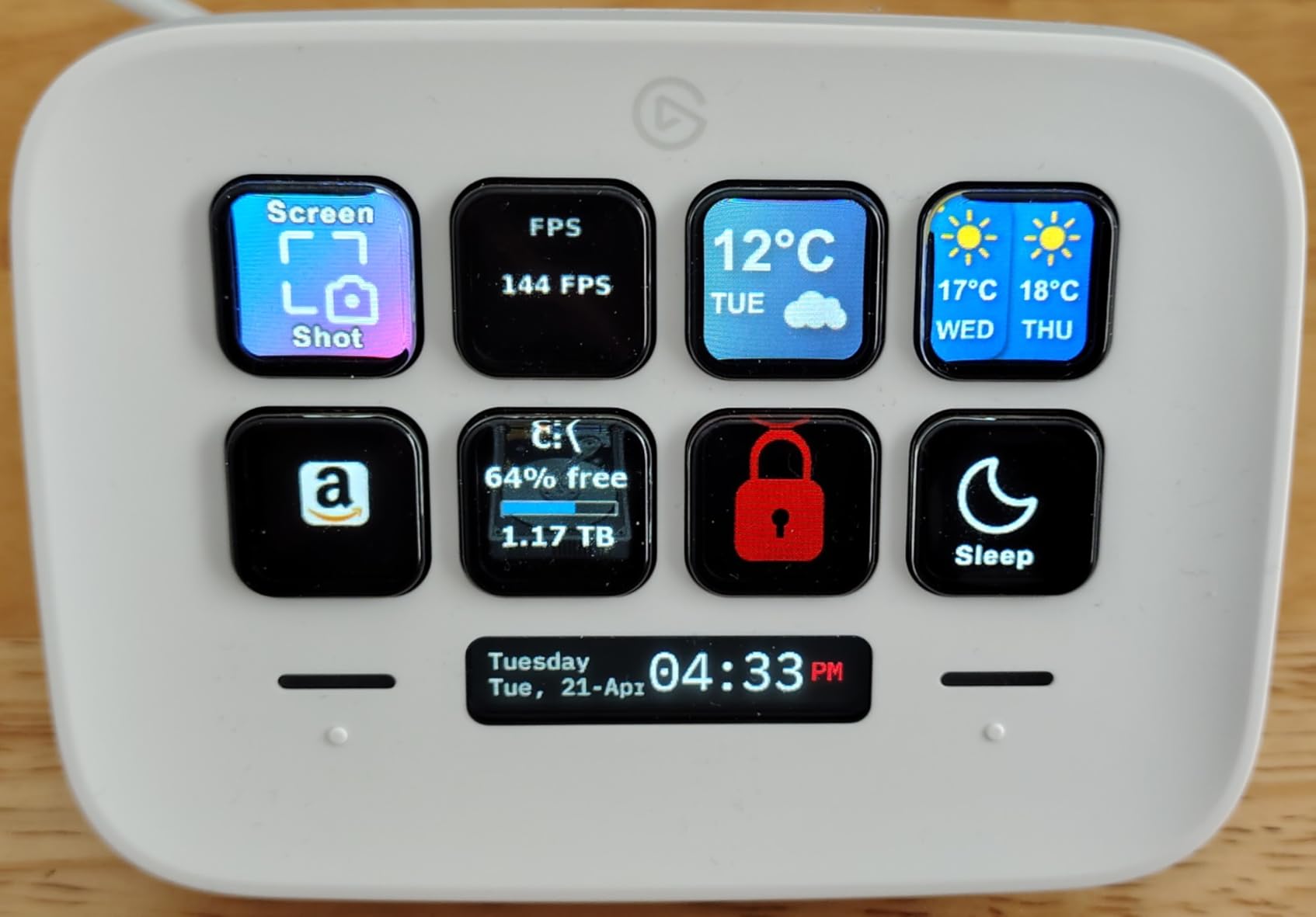 Elgato Stream Deck Neo contrôleur 8 touches USB