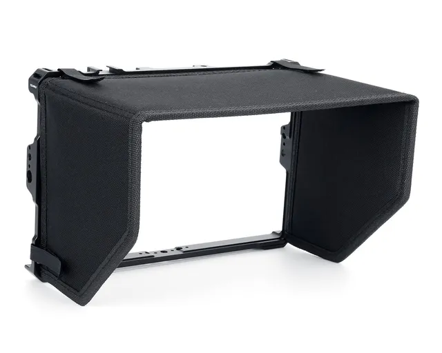 FeelWorld S10 Cage moniteur terrain alu + pare-soleil