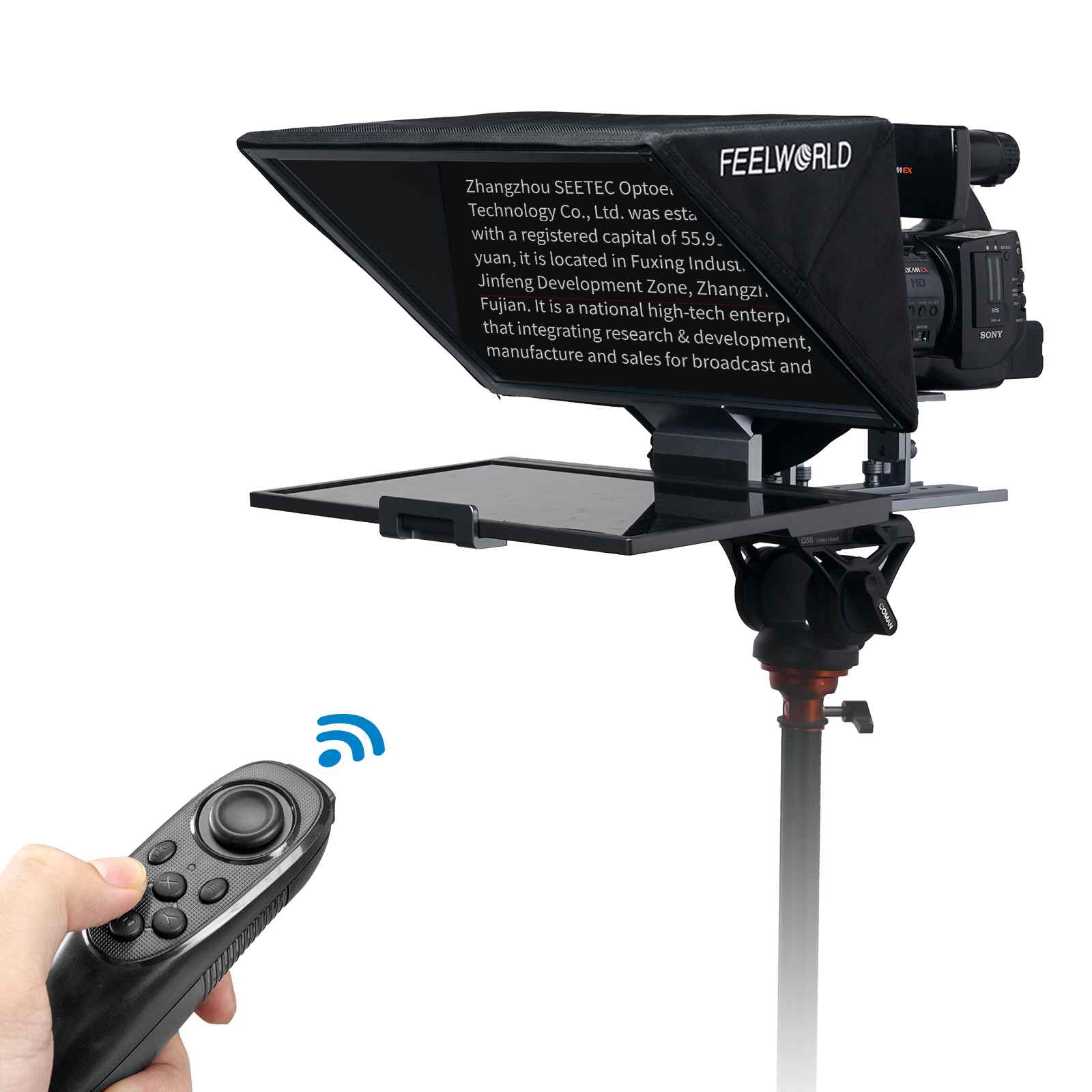 FeelWorld TP16 prompteur 16" pliable tablette DSLR