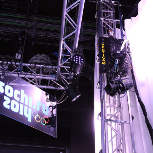 Tecnopoint Productions Sochi 2014 production vidéo studio