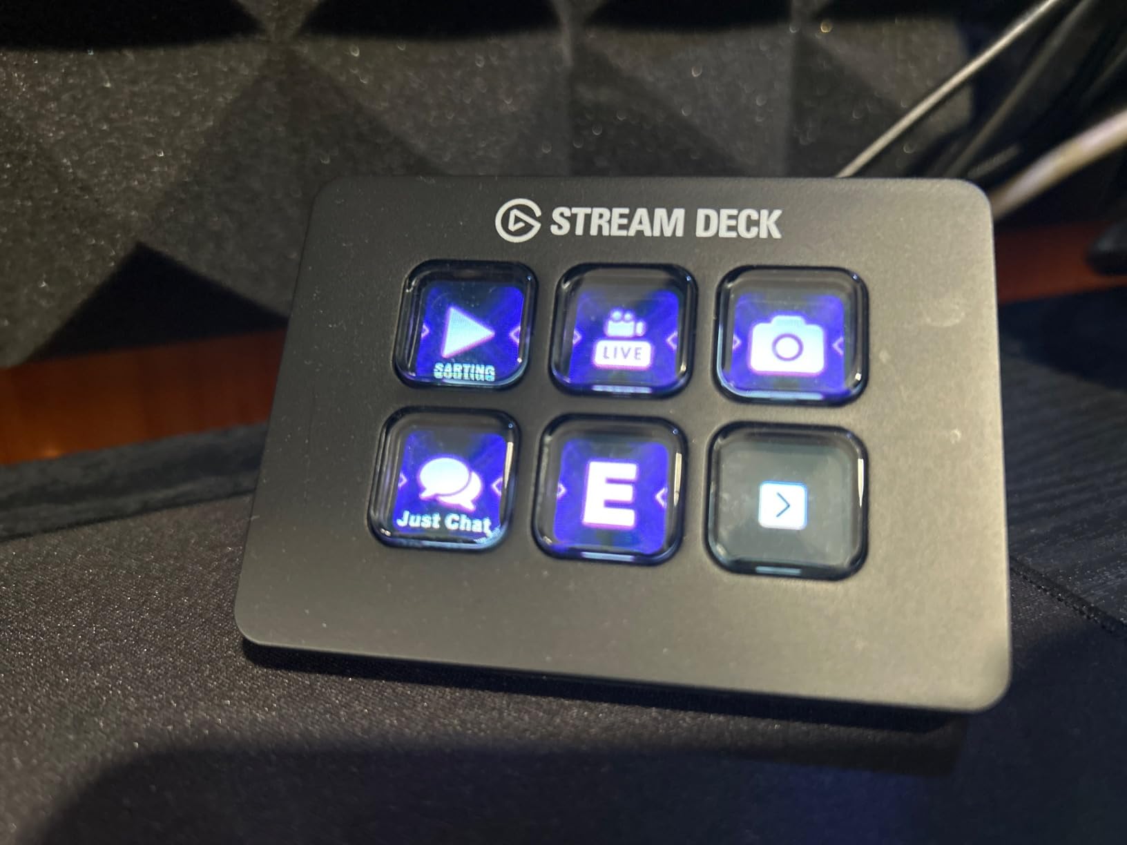 Elgato Stream Deck Mini console 6 touches LCD macros OBS